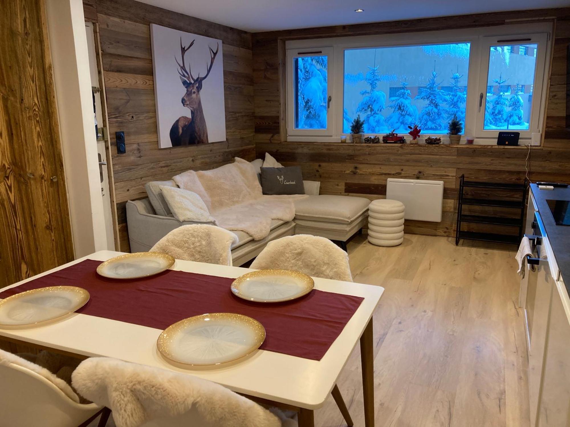 1650 Moriond - 2 Double Bedroom Near Snow Front Courchevel Eksteriør bilde